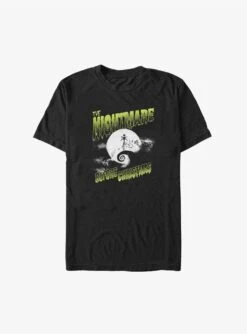 Disney The Nightmare Before Christmas Spooky Nightmare Jack Big & Tall T-Shirt