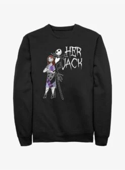 The Nightmare Before Christmas Her Jack Sweatshirt