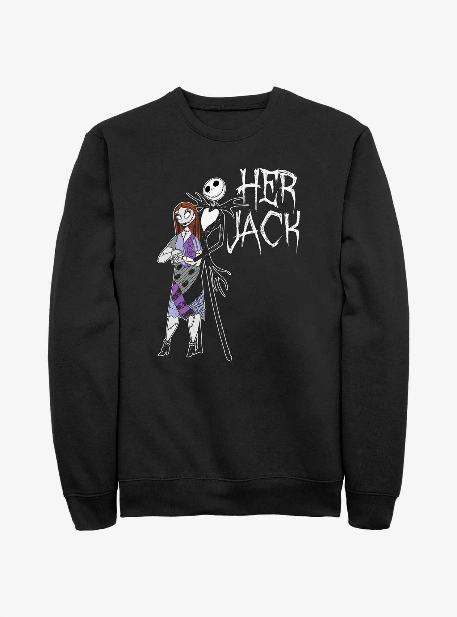 The Nightmare Before Christmas Her Jack Sweatshirt 1 The Nightmare Before Christmas Her Jack Sweatshirt