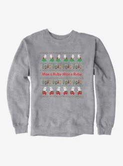 Max And Ruby Ugly Christmas Pattern Sweatshirt