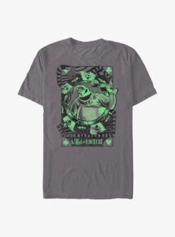 Disney The Nightmare Before Christmas Oogie Boogie Wheel Of Fortune Poster T-Shirt