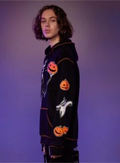 Our Universe The Nightmare Before Christmas Jack Pumpkin Hoodie -Bioworld Central 20624976 av3