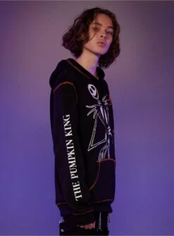 Our Universe The Nightmare Before Christmas Jack Pumpkin Hoodie -Bioworld Central 20624976 av4