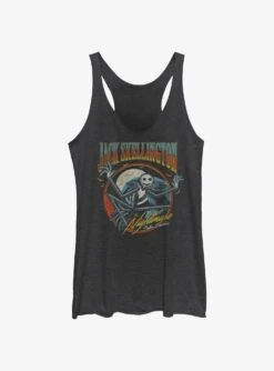 Disney The Nightmare Before Christmas Jack Skellington Badge Girls Tank