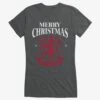 Harry Potter Merry Christmas Gryffindor Girls T-Shirt