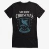 Harry Potter Merry Christmas Ravenclaw Girls T-Shirt