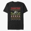 Jurassic Park Dinosaur Ugly Christmas Big & Tall T-Shirt