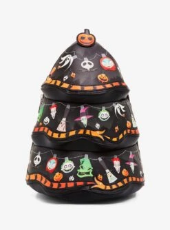 Loungefly The Nightmare Before Christmas Figural Tree Glow-In-The-Dark Mini Backpack
