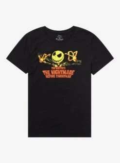 The Nightmare Before Christmas Jack Orange Double-Sided T-Shirt