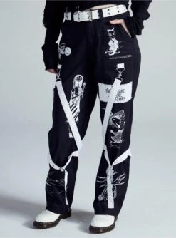 Her Universe The Nightmare Before Christmas Character Strappy Pants