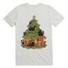 Black Cats On Christmas Tree T-Shirt
