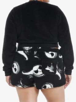 The Nightmare Before Christmas Jack & Zero Sherpa Girls Lounge Set Plus Size -Bioworld Central 30570343 av2
