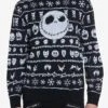 The Nightmare Before Christmas Fair Isle Intarsia Sweater