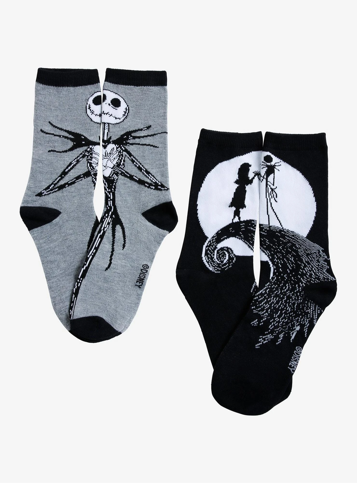 The Nightmare Before Christmas VHS Box Crew Socks 2 Pair 2 The Nightmare Before Christmas VHS Box Crew Socks 2 Pair - Image 2