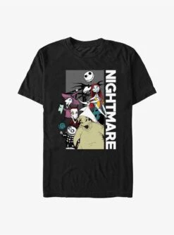 Disney The Nightmare Before Christmas Team Stacked T-Shirt