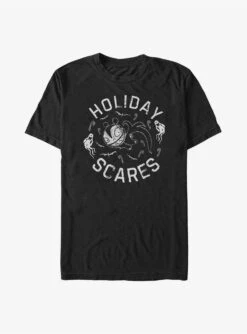 Disney The Nightmare Before Christmas Holiday Scares Scary Teddy Big & Tall T-Shirt