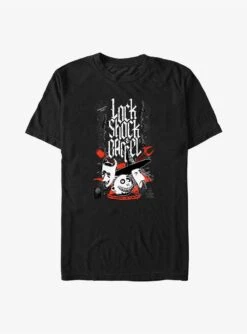 Disney The Nightmare Before Christmas Boogie's Boys Lock, Shock & Barrel List Big & Tall T-Shirt