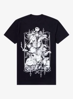 The Nightmare Before Christmas Metal T-Shirt
