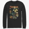 Disney The Nightmare Before Christmas Jack Skellington King Of Halloween Comic Cover Long-Sleeve T-Shirt