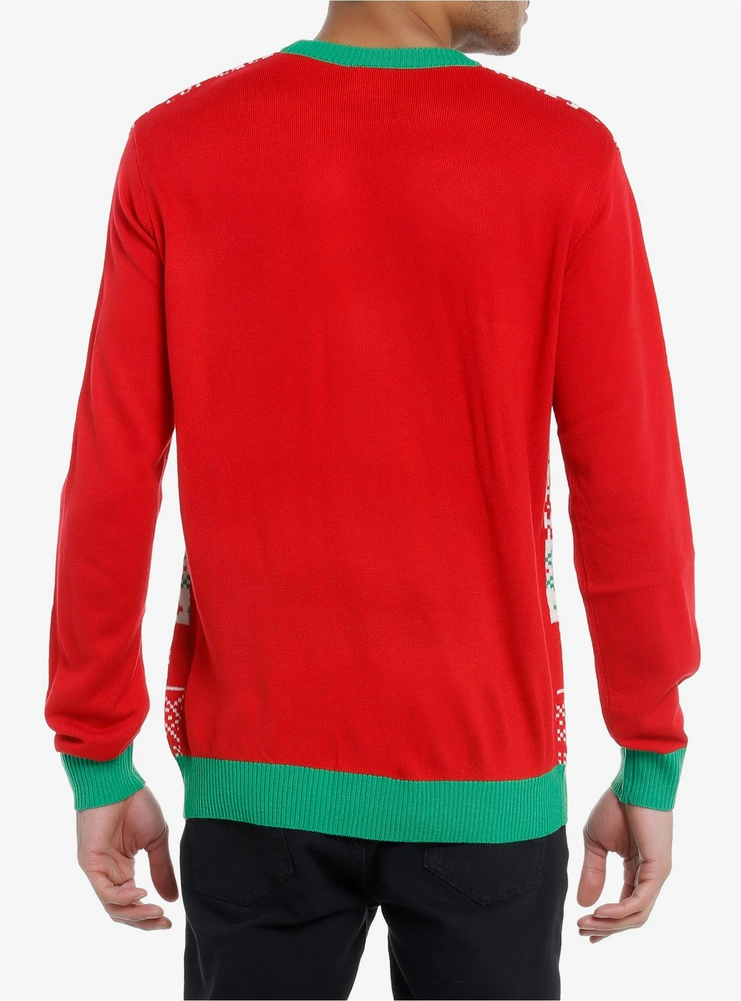 The Office Dreaming Of A Dwight Christmas Intarsia Sweater 3 The Office Dreaming Of A Dwight Christmas Intarsia Sweater - Image 3