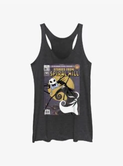 Disney The Nightmare Before Christmas Stories From Spiral Hill Jack And Zero Girls Tank