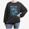 Disney The Nightmare Before Christmas Pumpkin King World Tour Girls Oversized Sweatshirt
