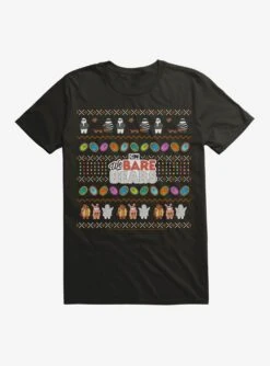 We Bear Bears Halloween Ugly Christmas Pattern T-Shirt