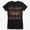 Killer Klowns From Outer Space Ugly Christmas Sweater Pattern Girls T-Shirt