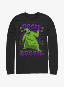 Disney The Nightmare Before Christmas Oogie Boogie Christmas Long-Sleeve T-Shirt