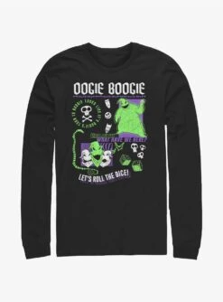 Disney The Nightmare Before Christmas Oogie Boogie Let's Roll The Dice Long-Sleeve T-Shirt